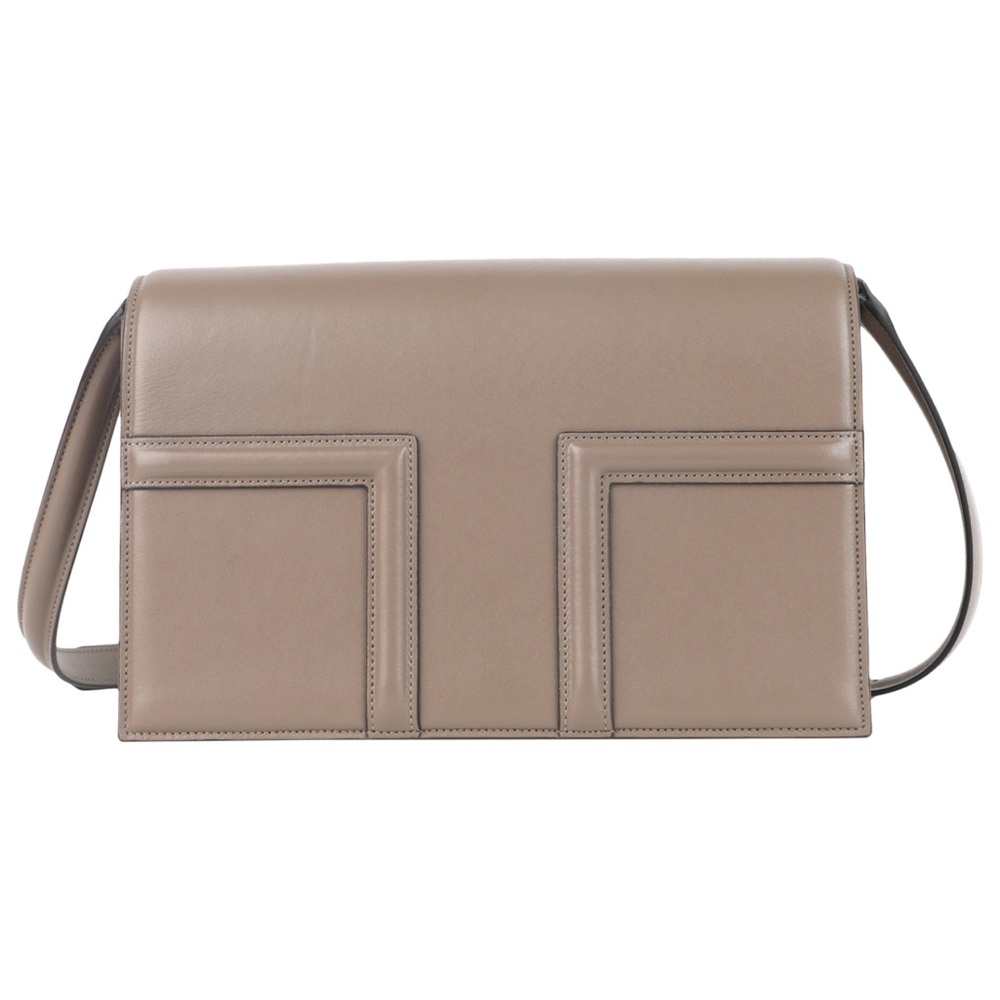 $1390  Toteme T-Flap bag taupe